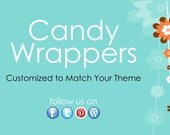 Printable Candy bar/chocolate Wrappers by the unique day - DIY File - Customized to Match Your Theme Il_170x135