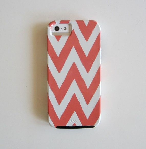 iPhone case Chevron PINK IPhone 4/4s case Pattern iPhone 5 case Geometric Arrows Modern Tribal redtilestudio