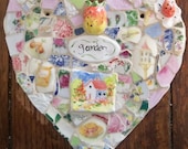 Mosaic Heart    "Heart of the Garden"