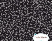 The Boo Crew by Sweetwater - Pigtails Black (5514-11) - 1 Yard