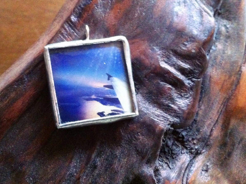 One of a kind Photo Pendant Necklace