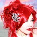 Tentacles hair clip - Octopus - Squid - Cephalopod - Steampunk -Silver / Pewter / gunmetal color