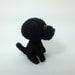 Labrador Retriever Amigurumi Dog Crochet Dog Stuffed Animal Black Lab Retriever / Made to Order