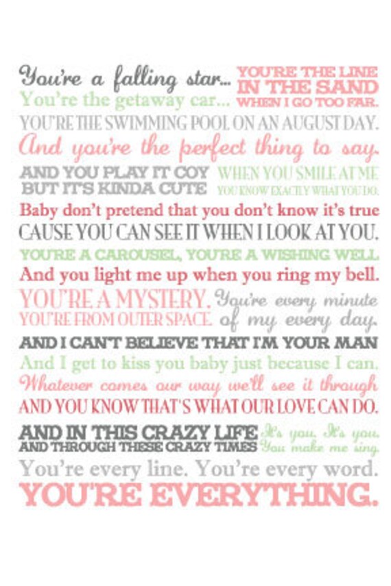 YOU RE MY EVERYTHING LYRICS you re my everything lyrics: