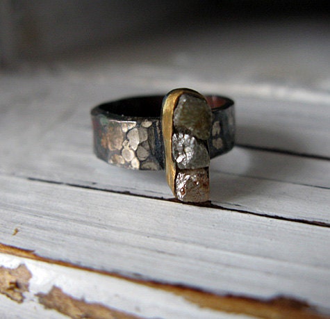 Rough Diamond Ring