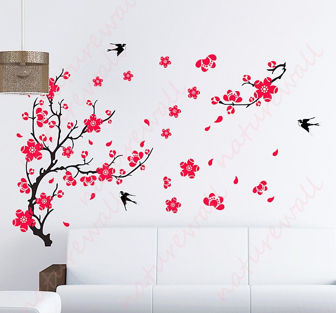 Cherry Blossom Tree Decal Art