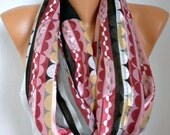 Infinity Scarf Shawl Circle Scarf  Loop  Scarf Gift -fatwoman