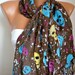 Skull Scarf - Shawl - Sale scarf - Free scarf - fatwoman