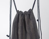 Backpack laptop purse GRACEFUL handmade for men women
