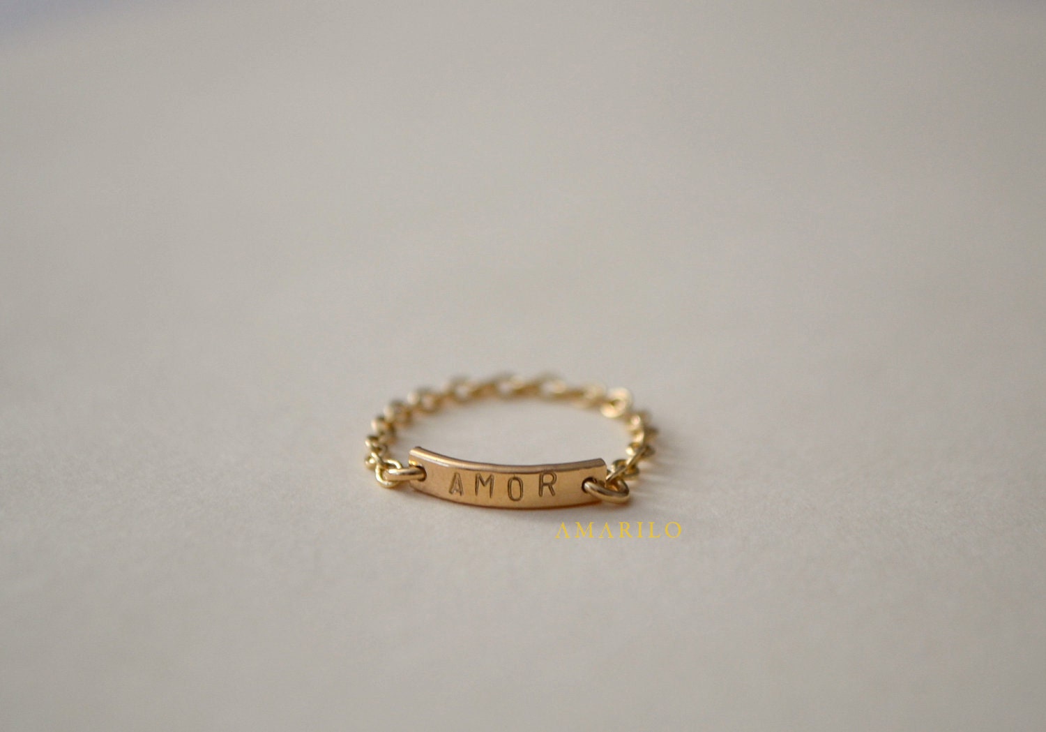 Custom Bar Chain Ring
