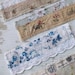 Shabby chic Bookmarks - Vintage bookmarks - fabric bookmarks - French bookmarks