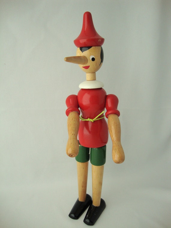 old pinocchio toy