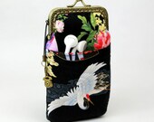 Custom Clutch Purse / iPhone iPad Case / Bridesmaid Bridal Clutch / Cosmetic Bag Design Showcase