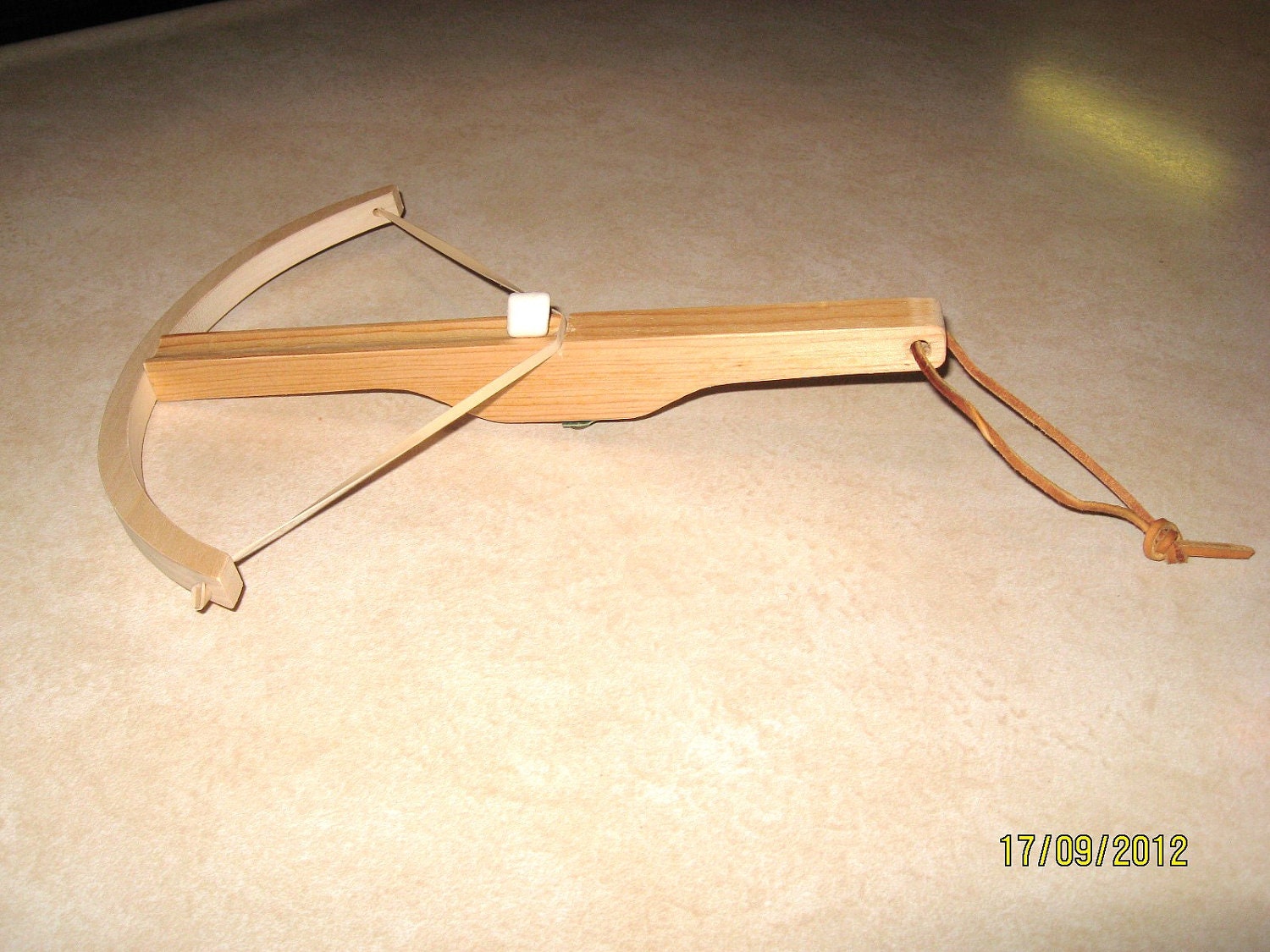 Wooden Marshmallow Crossbow shooter by RLWoodcrafts on Etsy