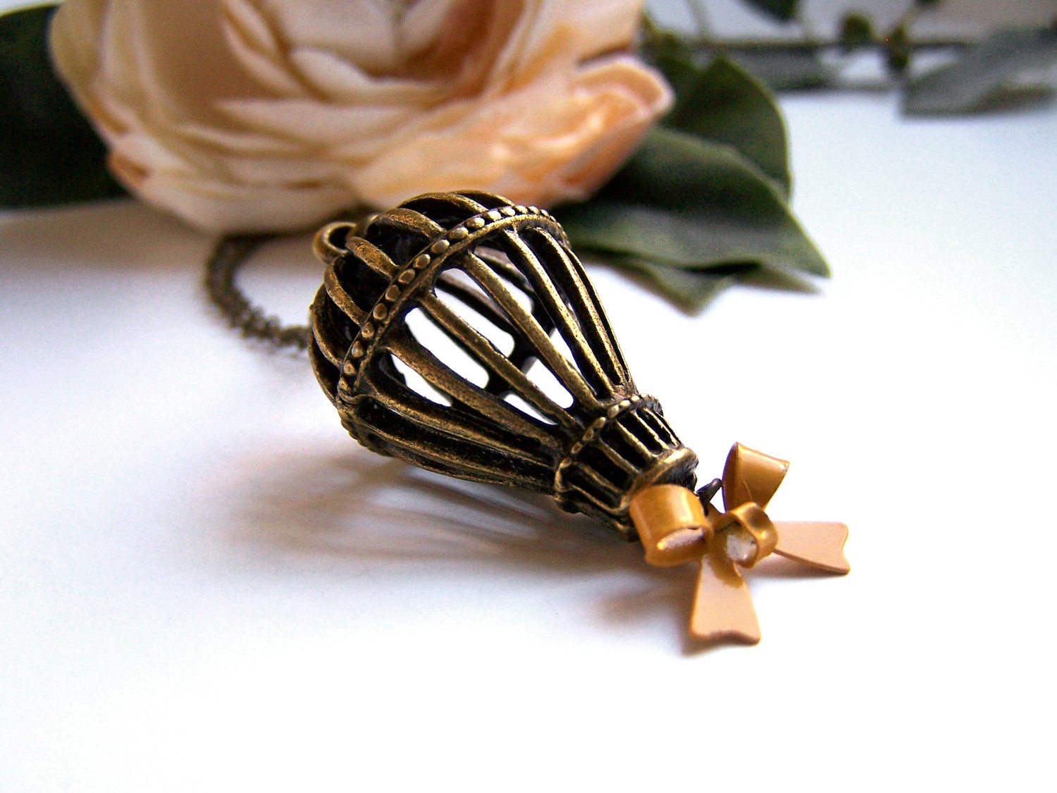 Hot Air Balloon Necklace
