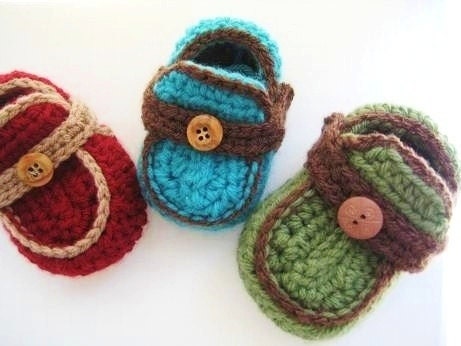 Boy's Moccasins Crochet Baby Booties Pattern ( pdf pattern for sale) 4 sizes, A Crochet Pattern pdf