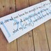 Baby Boy's Nursery Sign, Art for the Nursery - "No one will ever know the strength of my LOVE for you..." CUSTOMIZED Name