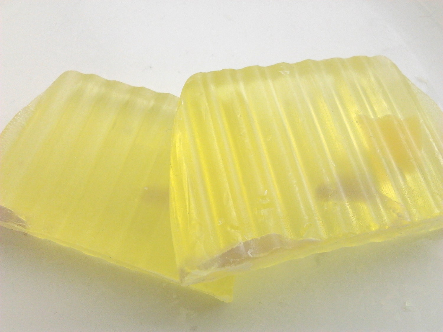 Sweet Lemon Scented Glycerin Soap Bar Handmade Soap