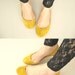 Sunflower Yellow Soft Leather Handmade Ballet Flats - Special Listing for Andrea