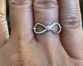 Infinity ring- wire