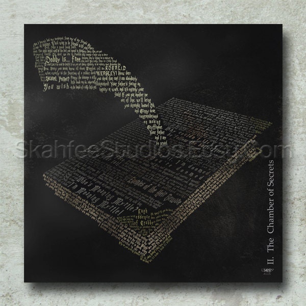Harry Potter Movie Art Print -The Chamber of Secrets -Print Only