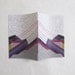 Hand sewn A6 notebook - symmetry - Last one