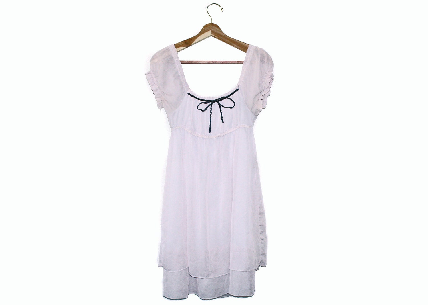 50's Vintage Lilac Babydoll Dress