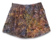 Cotton Boxer Shorts for Men L, Multi Color Brown, 100% Cotton Batik (M/BR003 )