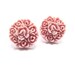 Lavender resin Floral Stud Earrings -Flower Earring Post- Great gift for the holiday FREE SHIPPING