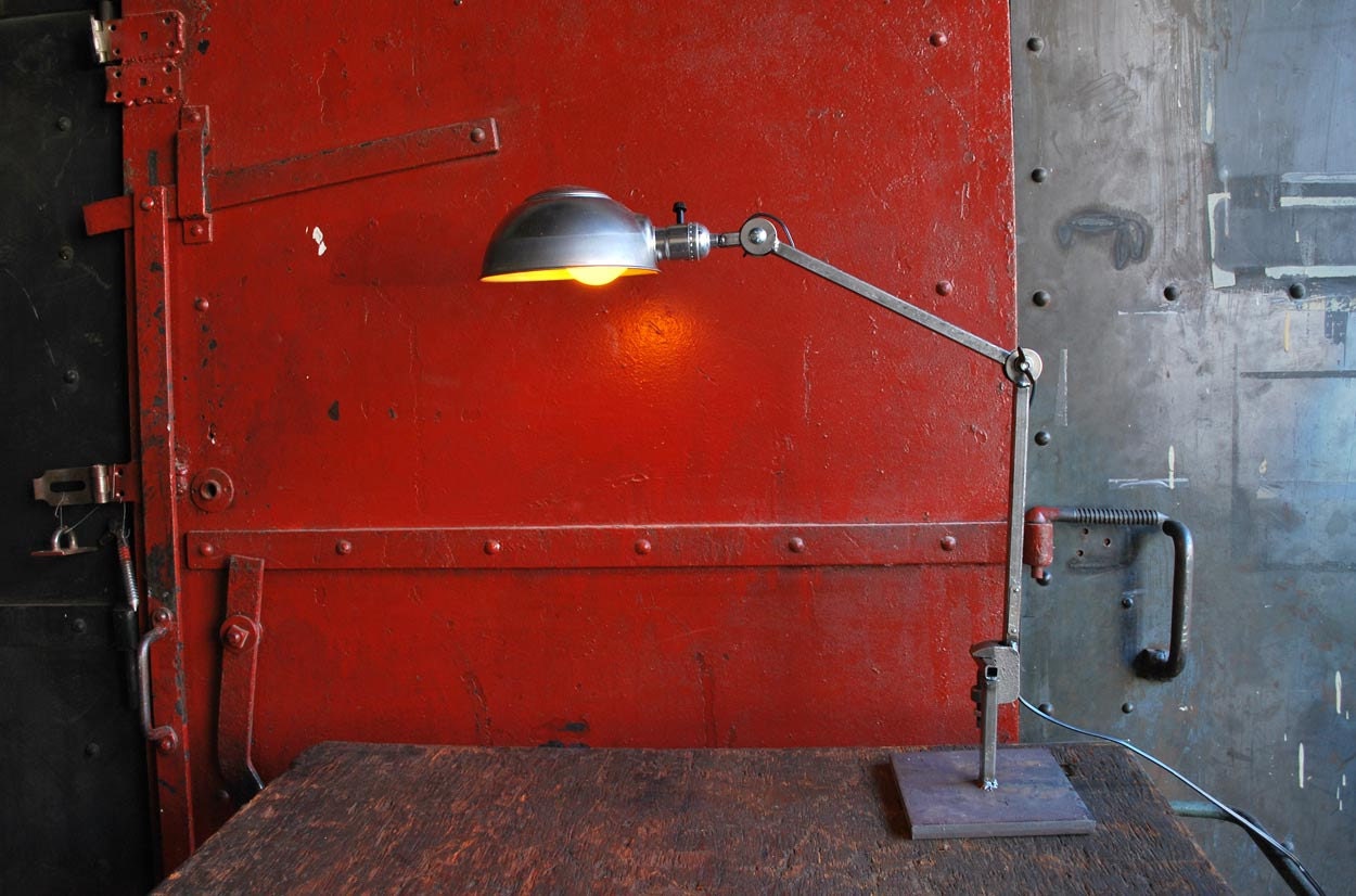 Articulating Industrial Lamp, Clamp light, Table Light Drafting Lamp