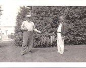 A good day fishing, Vintage photograph