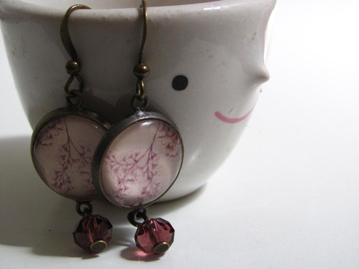 illustrated earrings