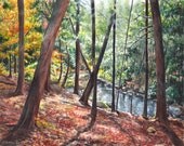 The Devil's Hopyard - Landscape Painting