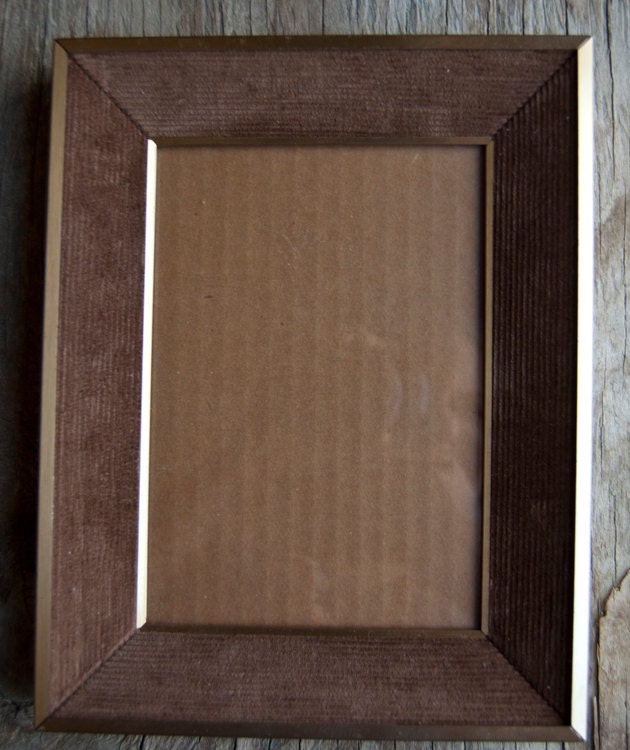 Vintage Frame Collection- Victorian Wood and Brass Metal