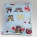 Eco Friendly Tooth Fairy Pillow  - Lavender Sachet - Organic Cotton - Woodland - Fox