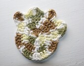 Pet Lovers Cotton Paw Coasters
