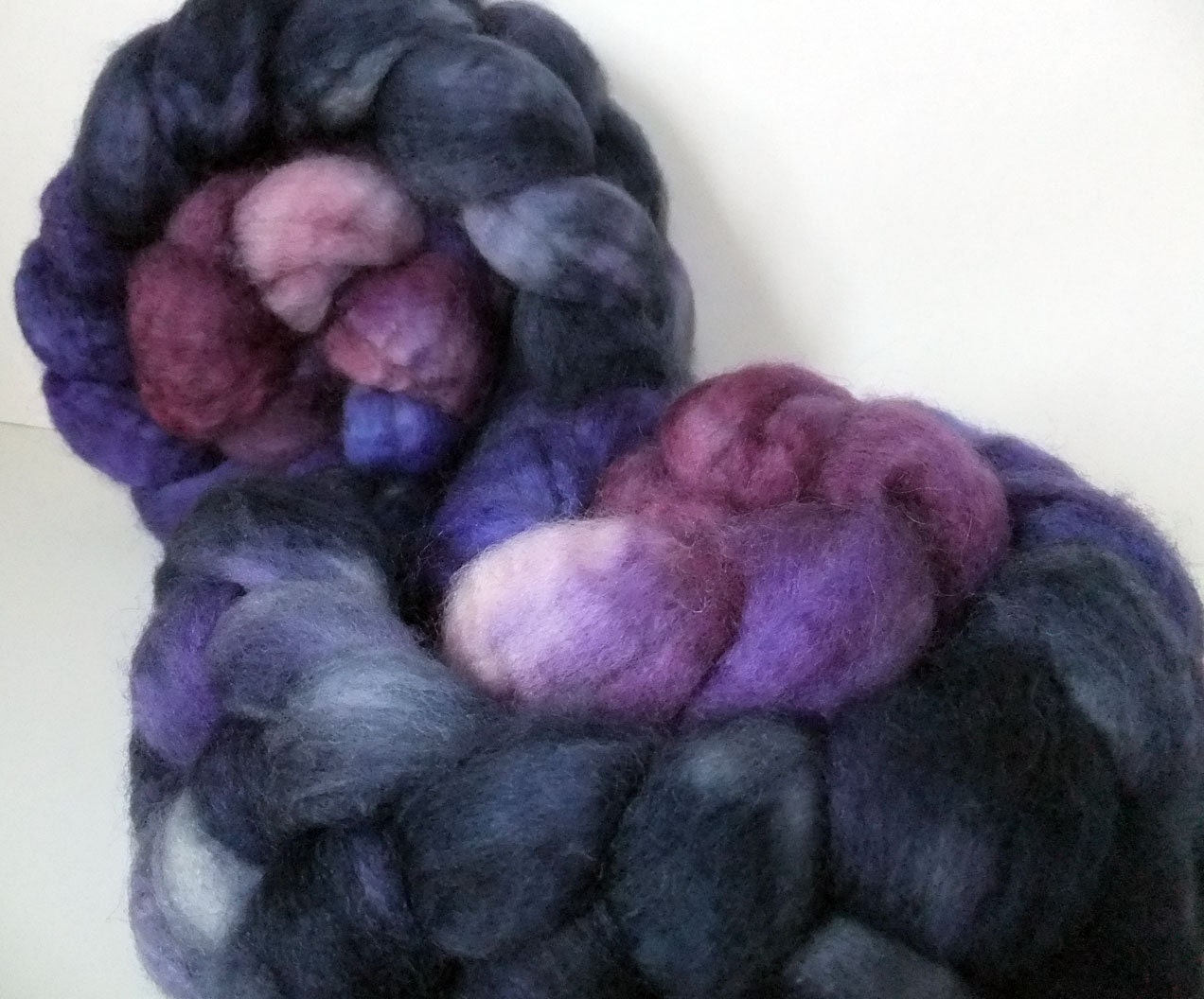 Smoky Amethyst  - Superwash BFL - 3.7 oz