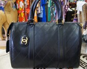 Spectacular 70's Chanel Doctors Bag with Chanel Lock
