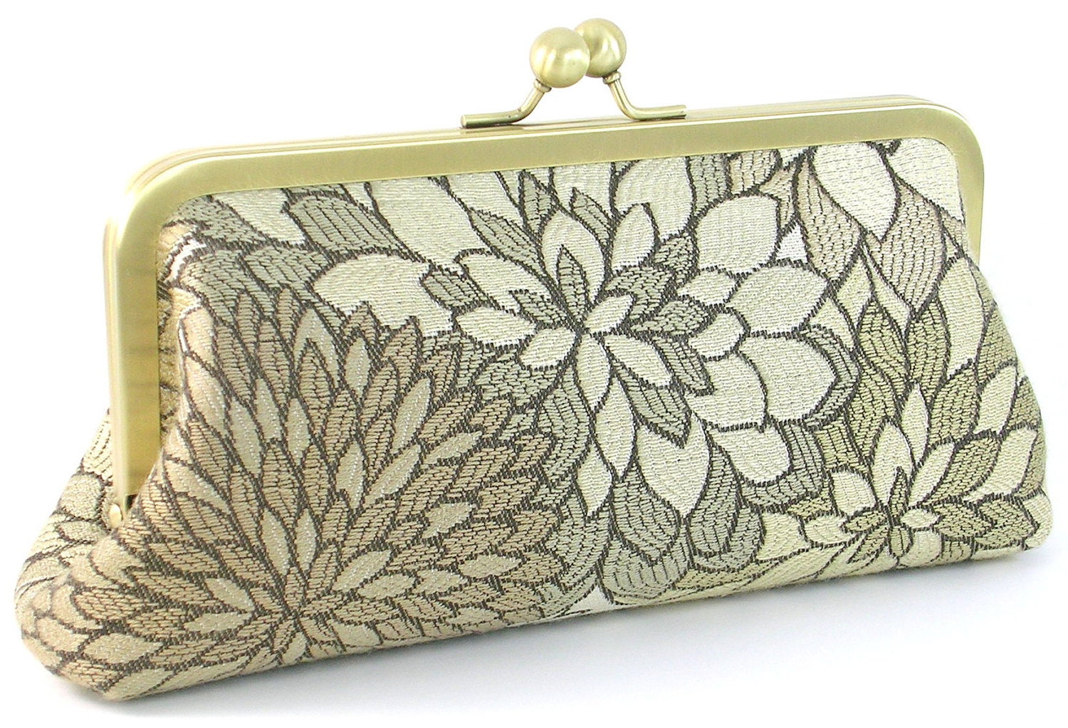 Floral Bridesmaid Wedding Clutch - Bridal Party Gift