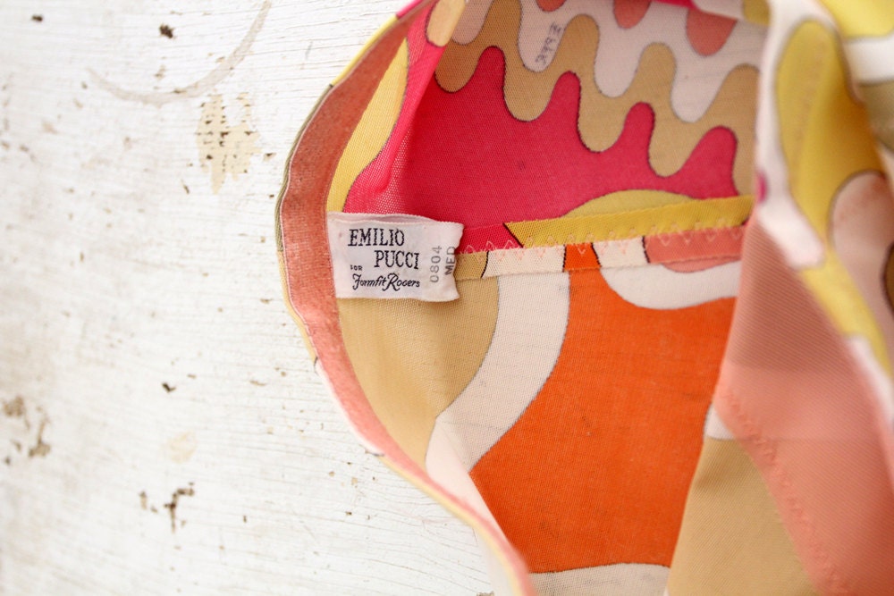 1960s Pucci Girdle / Vintage Pucci Form Fit Rogers Shorts