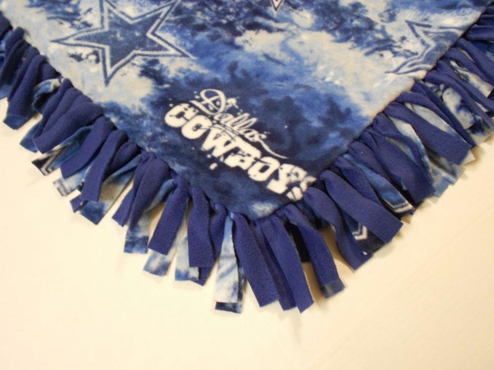 Dallas Cowboys Fleece Throw by PolkaDotKreations on Etsy