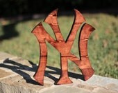 Groomsmen Gift - New York Yankees style 13 inch Wall Art