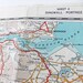 Isle of Skye map - vintage Scotland map - Bartholomews, 1953 - Vintage Scottish map - old map - vintage map - large map