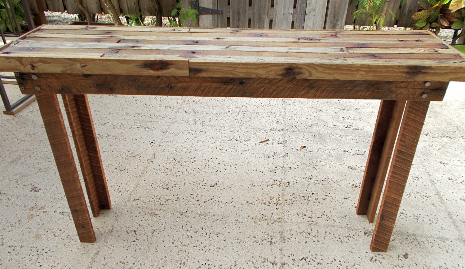 Sale 10% Off. Lobster Trap Console/Sofa Table