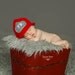 Fireman Hat Newborn - Toddler