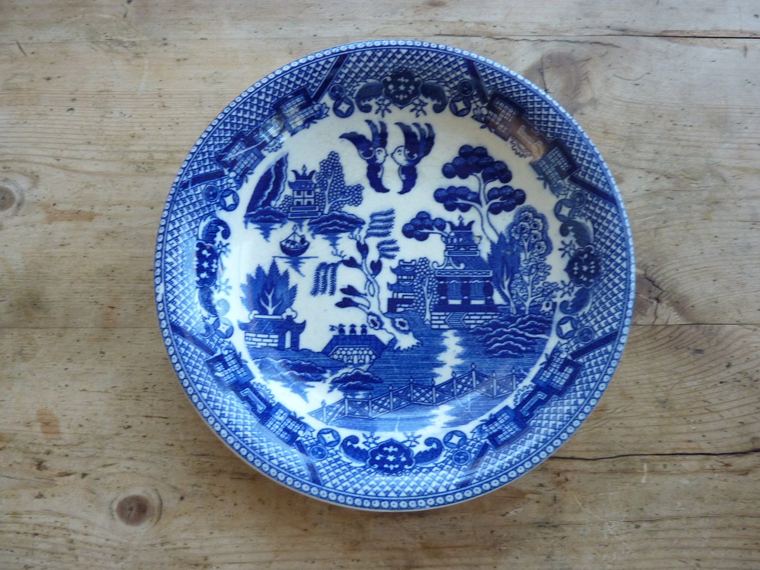 Vintage Willow Ware Bowl, from Garden of Simples
