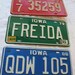 Vintage License Plate, Iowa License Plate, License Plate, Iowa. Personalized, 1986, 1979, 1966