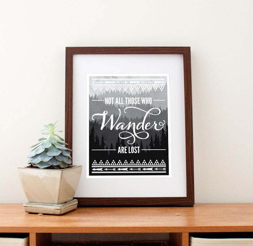 Wander Art Print, 8" x 10"