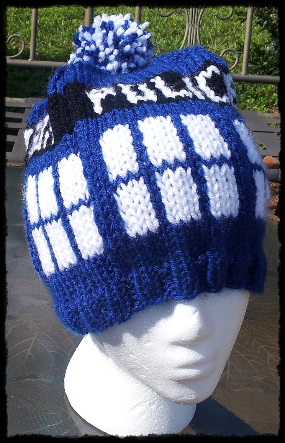 Doctor Who TARDIS Hat- Adult- Washable