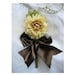 Chrysanthemum Blossom, Wedding Bouquet, Silky Beige Mum Blossom, For Bride, Bridesmaid, Or Maid of Honor, Ready Tp Ship